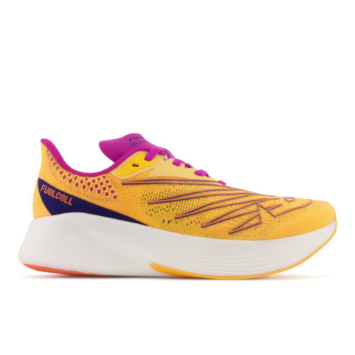 New Balance Donna FuelCell RC Elite v2 in Giallo/Rosa/Blu, Synthetic, Taglia 37.5 - WRCELCO2
