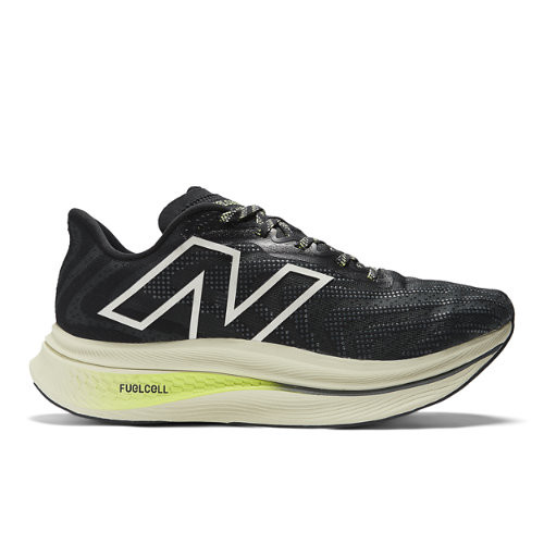 New Balance Donna FuelCell SuperComp Trainer v2 in Nero/Noir/Verde/vert, Synthetic, Taglia 36 - WRCXBK3