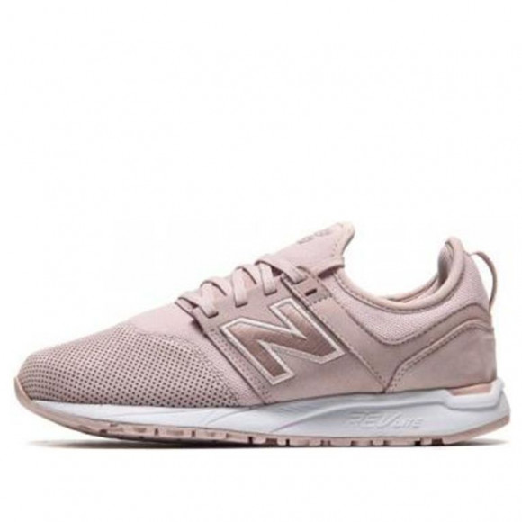 New Balance 247 Nubuck Pink/Blue Marathon Running Shoes/Sneakers WRL247PS - WRL247PS