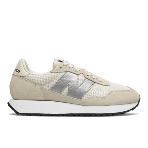 New Balance Mujer 237 - Off White/Silver, Off White/Silver - WS237CB