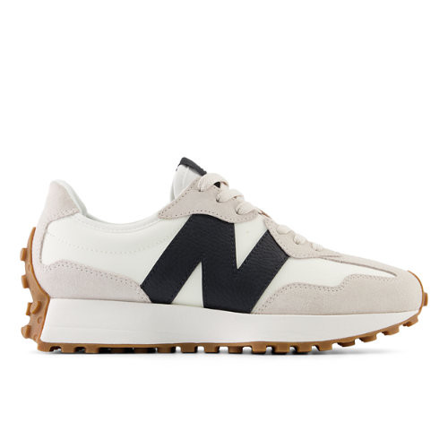 New Balance Mulheres 327 in Preto, Suede/Mesh - WS327GD