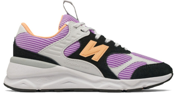 Womens New Balance X-90 Reconstructed 'Black Dark Violet Glow' WMNS Marathon Running Shoes/Sneakers WSX90TLS - WSX90TLS
