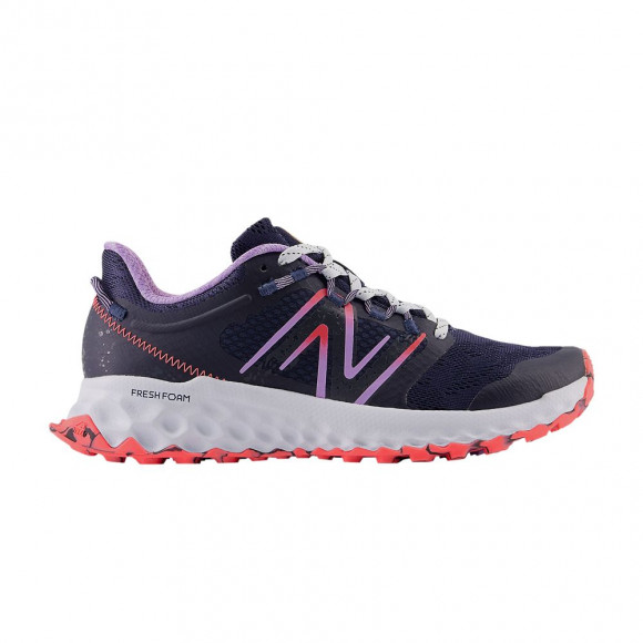 New Balance Wmns Fresh Foam Garoé Wide 'Natural Indigo Electric Red' | Purple | Women's Size 6 - WTGAROLE-D