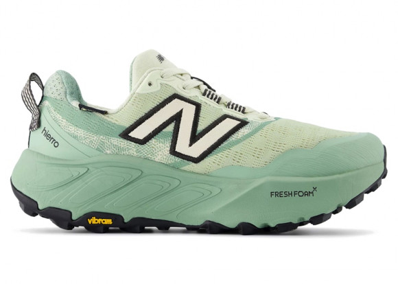 New Balance Women's Fresh Foam X Hierro v9 GORE-TEX® Hiking Shoes - Grey/Beige/Green - WTHIGLA9