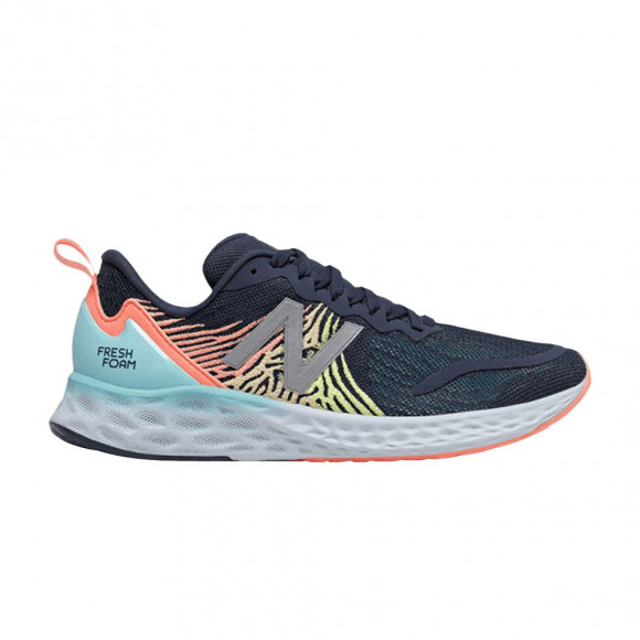 New Balance Wmns Fresh Foam Tempo Wide 'Indigo Pink Lemon' | Blue | Women's Size 10 - WTMPONPD