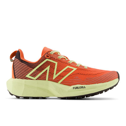 New Balance Women's FuelCell Venym in Red/Yellow/Brown Synthetic - WTVNYMP