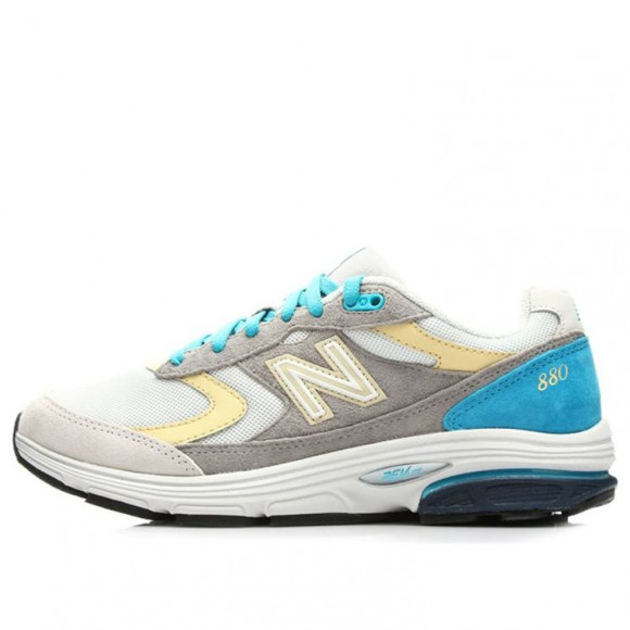 New Balance 880 WHITE/BLUE/GRAY Marathon Running Shoes/Sneakers WW880CS - WW880CS