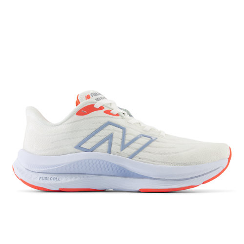 New Balance Women's FuelCell Walker Elite - White/Orange/Grey - WWWKELW1