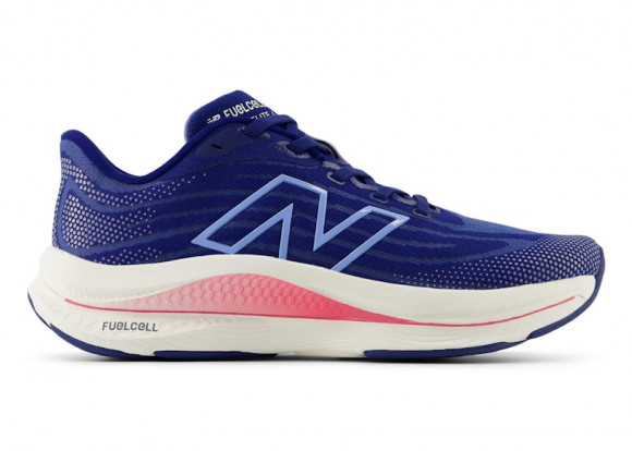 New Balance Women's FuelCell Walker Elite Walking Shoes - Blue/Pink - WWWKERK1