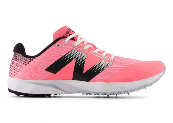 New Balance Women's FuelCell XC7 v5 Running Shoes - Pink/Black/Grey - WXCS7LP5