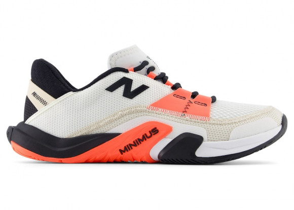 New Balance Women's Minimus TR v2 Training Shoes - White/Beige/Red/Black - WXMTRCC2
