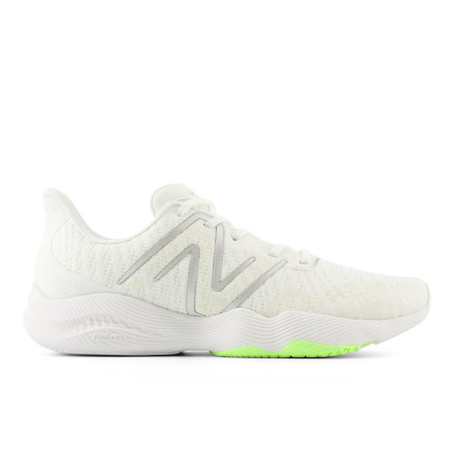 New Balance Women's FuelCell Shift TR v2 in White/Green Textile - WXSHFTT2