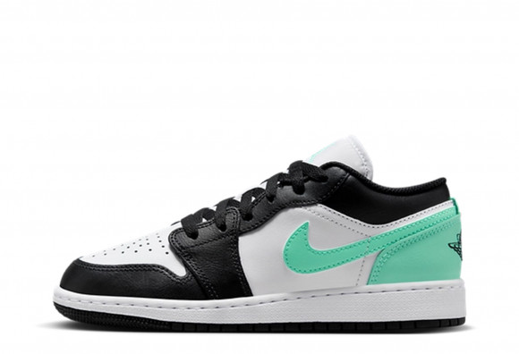 Air Jordan 1 Low Green Glow - White/Black/Green-Glow