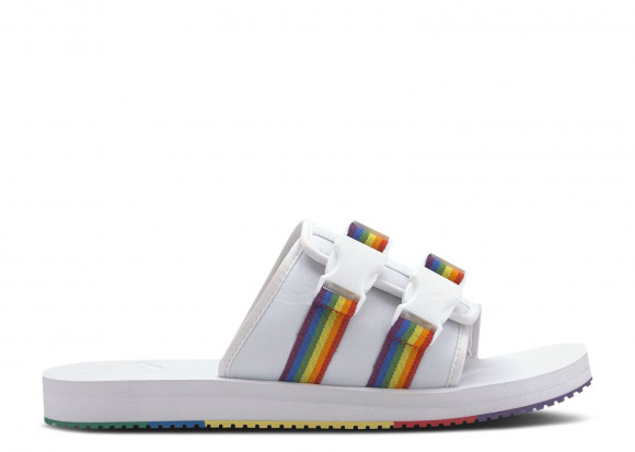 Puma Wilo Lux Sandal Nylon 'Rainbow' | White | Men's - Wilo