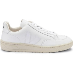 Veja Men's V-12 Leather Sneakers in Extra White - XD0202297B