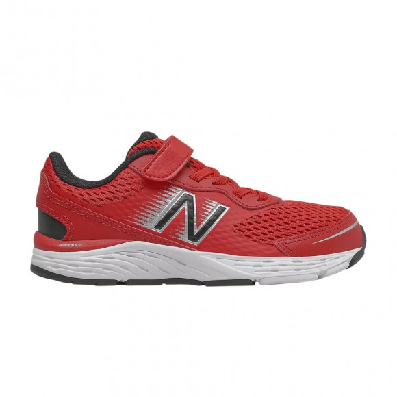 New Balance 680v6 Bungee Big Kid 'Team Red Black' | Kid's Size 13.5 - YA680RB6