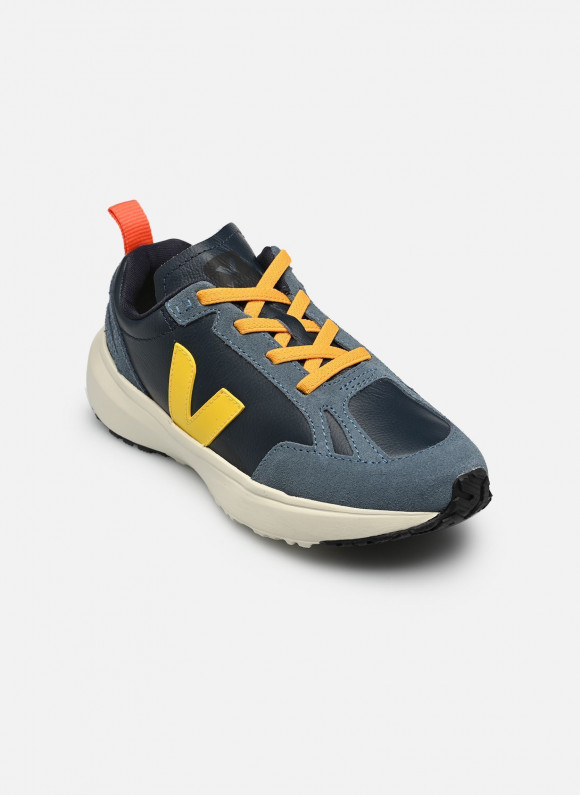 Baskets Veja Small Canary Light O.T Leather - Lacets élastiques pour Enfant - YL2021528C