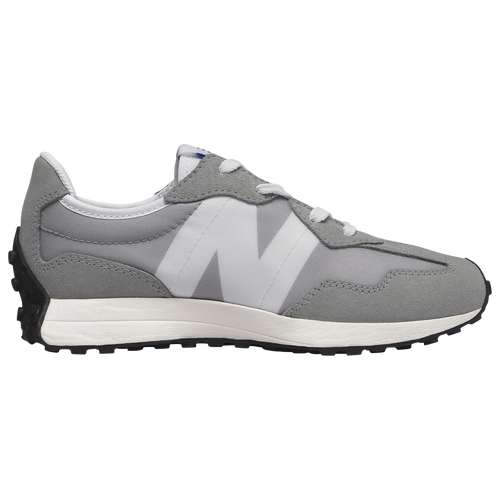 New Balance 327 - Boys' Grade School Running Shoes - Grey / White - YS327CKA