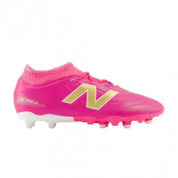 New Balance Tekela Team Low Jnr FG V5 Big Kid 'Pink Heat' | Kid's Size 5.5 - YT3FL6OG