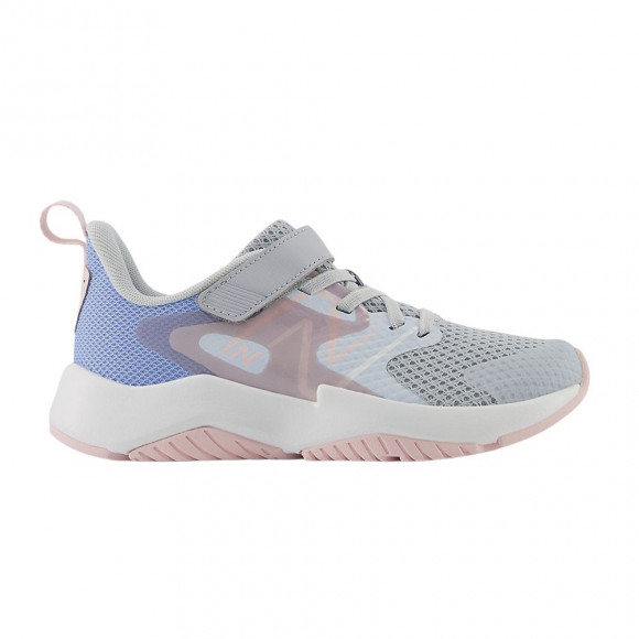 New Balance Rave Run v2 Bungee Lace Top Strap Big Kid Wide 'Bright Sky Rose Sugar' | Blue | Kid's Size 6 - YTRAVAG2-W