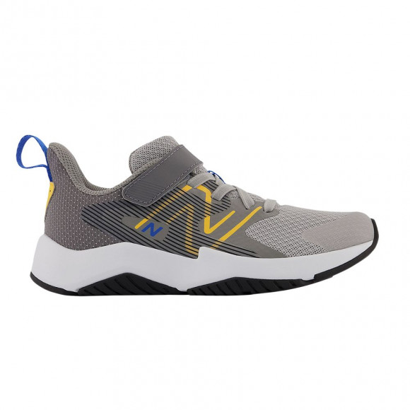 New Balance Rave Run v2 Bungee Lace Big Kid 'Rain Cloud Marblehead' | Grey | Kid's Size 4.5 - YTRAVGY2