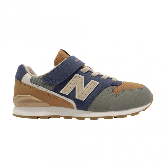 New Balance 996 Big Kid Wide 'Green Navy' | Kid's Size 10.5 - YV996ON3-W