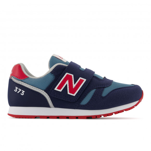 New Balance Kids' 373 in Blue/Red Synthetic - YZ373JA2