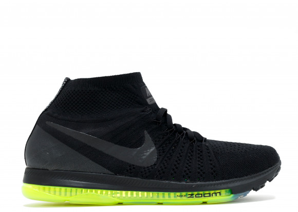 Nike Zoom All Out Flyknit 'Black Volt' | Men's - Zoom-All-Out