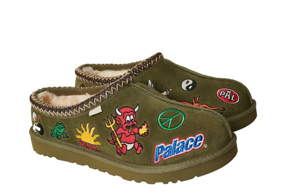 靴 PALACE UGG TASMAN SLIPPER OLIVE UGG x Palace 