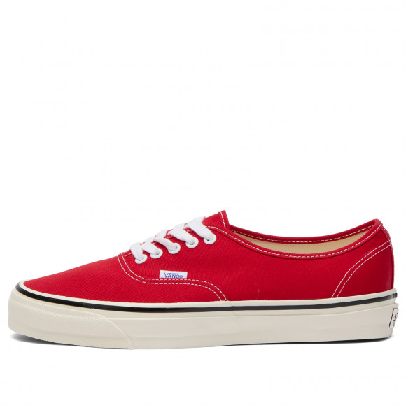Vans Lx Authentic 44 Sneakers in Racing Red/Marshmallow | Size: UK 7 | Leather/Canvas/Rubber | END Clothing - shopify_US_11100046131538