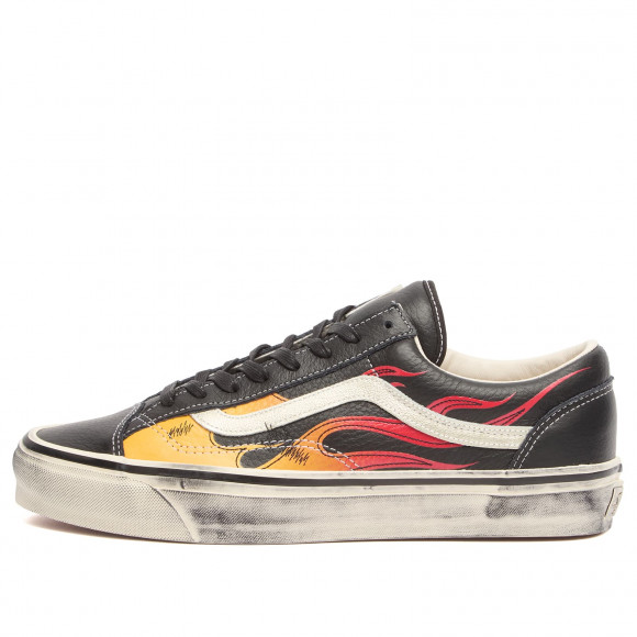 Vans Lx Old Skool 36 Sneakers in Archive Flame Black | Size: UK 6.5 | Rubber/Leather | END Clothing - shopify_US_11100047769938