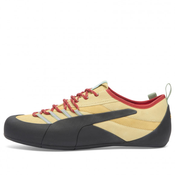Men's Puma Klim Sneakers in Light Straw/Puma Black | Size: UK 7 | Suede/Rubber/Leather | END Clothing - shopify_US_11100054782290