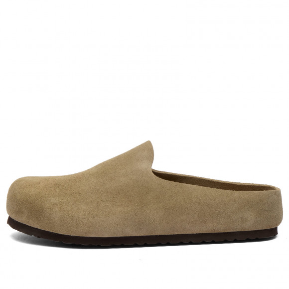 Men's Birkenstock Amsterdam Wrapped Shoes in Taupe Suede | Size: UK 7 | Suede/Eva | END Clothing - shopify_US_11100056715602