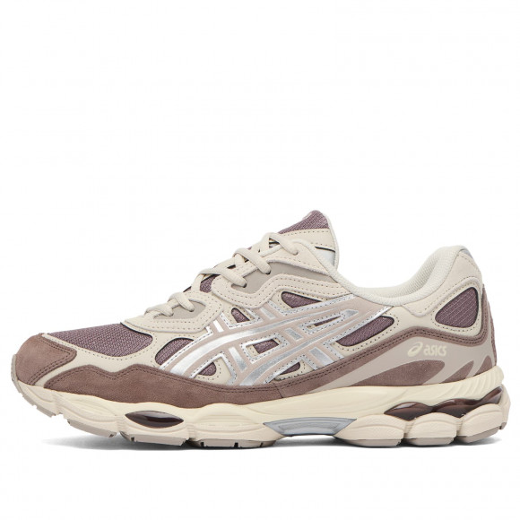 Asics Gel-Nyc Sneakers in Cocoa Powder/Pure Silver | Size: UK 9.5 | Rubber/Foam/Synthetic | END Clothing - shopify_US_11100061991250