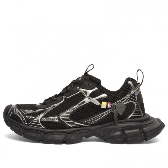 Men's Balenciaga 3Xl Charm Sneakers in Black/Silver | Size: UK 9 | Mesh/Rubber/Foam | END Clothing - shopify_US_11100067037522