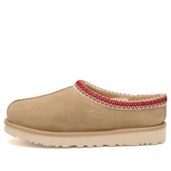 Women's Ugg Tasman Ii Shoes in Sand/Dark Cherry | Size: UK 5 | Suede/Eva | END Clothing - shopify_US_11100067463506