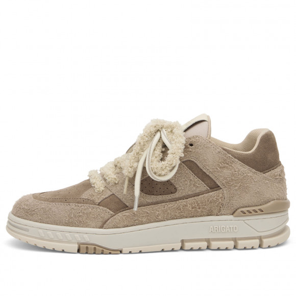 Men's Axel Arigato Area Lo Label Sneakers in Dark Taupe/Taupe | Size: UK 10 | Leather/Suede/Eva | END Clothing - shopify_US_11100070576466