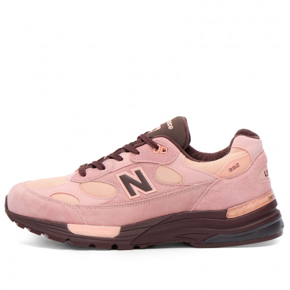New Balance 992 Sneakers in Pink | Size: UK 7.5 | Suede/Mesh/Synthetic | END Clothing - shopify_US_11100074049874