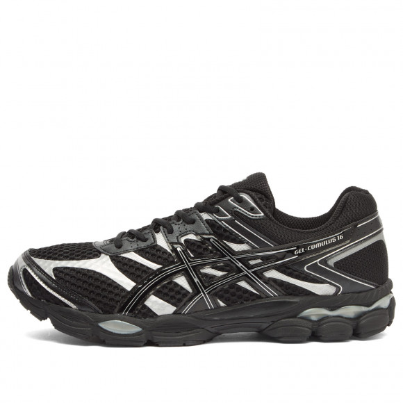 Asics Gel-Cumulus 16 Sneakers in Black | Size: UK 4 | Synthetic Leather/Mesh | END Clothing - shopify_US_11100077687122