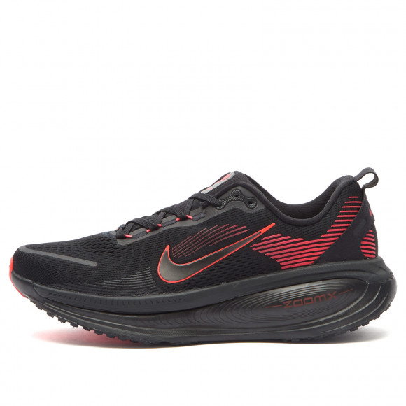 Men's Nike Vomero 18 Sneakers in Black/Crimson/Anthracite | Size: UK 3.5 | Mesh/Foam/Eva | END Clothing - shopify_US_11100078637394