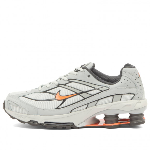 Men's Nike Shox Ride 2 Sneakers in Photon Dust/Total Orange | Size: UK 7 | Mesh/Rubber/Synthetic | END Clothing - shopify_US_11100079063378
