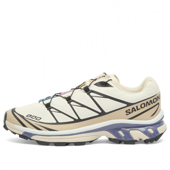 Women's Salomon Xt-6 Sneakers in Vanilla Ice/Oxford Tan/Heron | Size: UK 12 | 100% Mesh | END Clothing - shopify_US_11100081455442