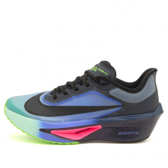 Women's Nike Zoom Fly 6 Glam Sneakers in Obsidian/Black/Multi | Size: UK 4 | Mesh/Rubber/Foam | END Clothing - shopify_US_11100087812434
