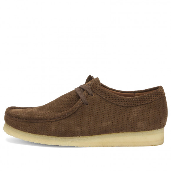 Men's Clarks Originals Wallabee Shoes in Dark Brown Int | Size: UK 6 | Leather/Wool/Rubber | END Clothing - shopify_US_11100088893778