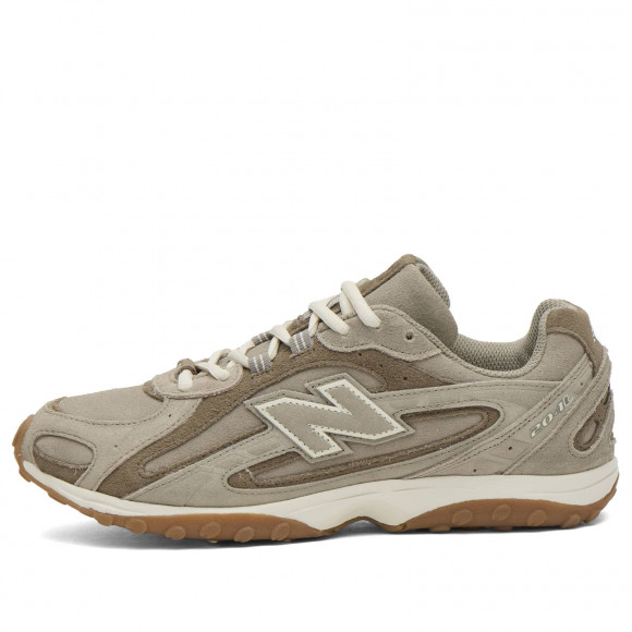Women's New Balance 204L Sneakers in Arid Stone/Thunder Brown | Size: UK 5 | Leather/Suede/Rubber | END Clothing - shopify_US_11100089123154