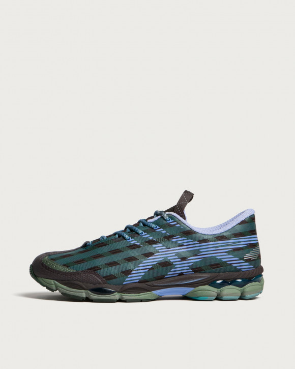 Men's Asics Us8-S Gel-Sj33 Sneakers in Roasted Coffee/Periwinkle Blue | Size: UK 4.5 | Mesh/Rubber/Foam | END Clothing - shopify_US_11100089319762