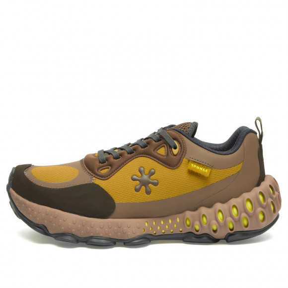 Spunge Osmosis Sneakers in Brown/Mustard/Yellow | Size: UK 10.5 | 100% Rubber | END Clothing - shopify_US_11100089549138