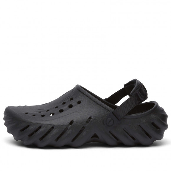 Crocs Echo Clog in Black | Size: UK 7 | 100% Croslite | END Clothing - shopify_US_11100091089234