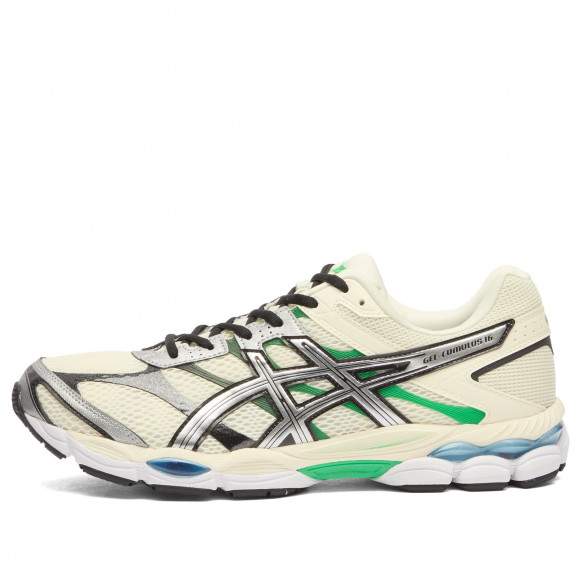 Asics Gel-Cumulus 16 Sneakers in Ivory/Pure Silver | Size: UK 7 | Mesh/Rubber/Synthetic | END Clothing - shopify_US_11100091547986