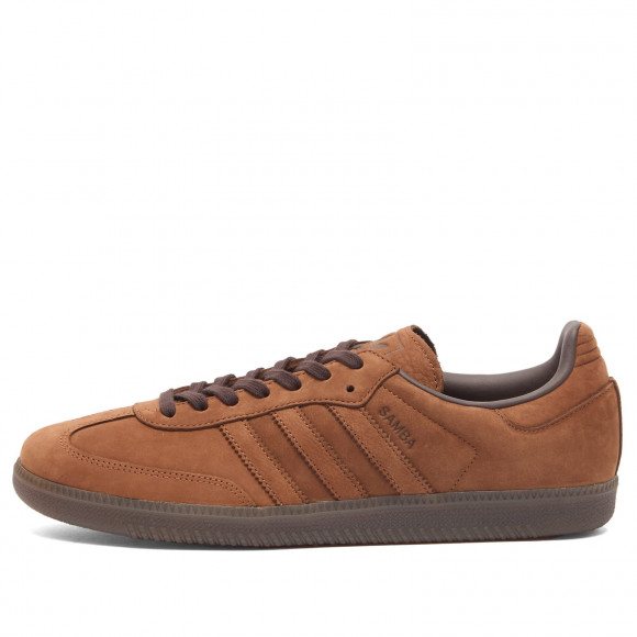 Men's Adidas Samba Og Sneakers in Preloved Brown/Aurora Coffee/Gum | Size: UK 10 | Leather/Rubber/Nubuck | END Clothing - shopify_US_11100092629330